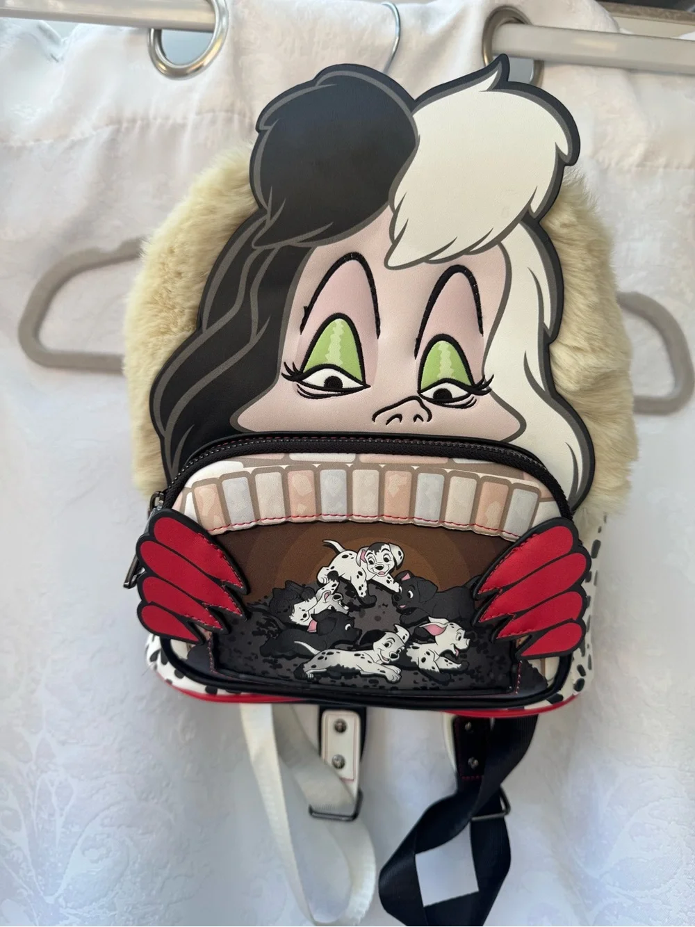 101 Dalmatians Cruella De Villains Scene Mini Backpack